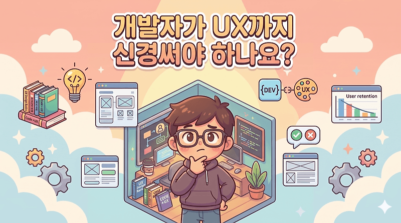 개발자가 UX까지 신경써야 하나요?